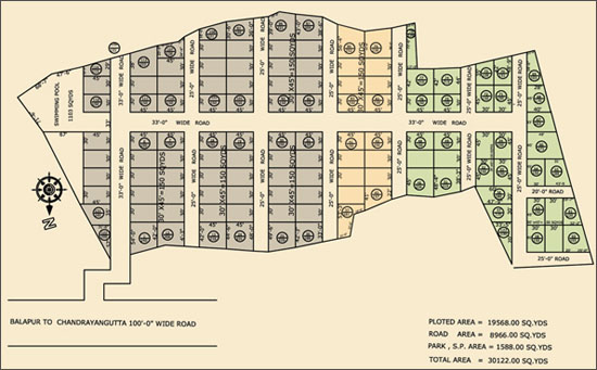 Dream City Project Layout
